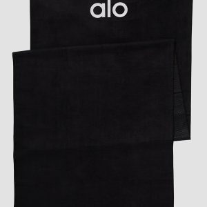 Grounded No-Slip Towel - Black
