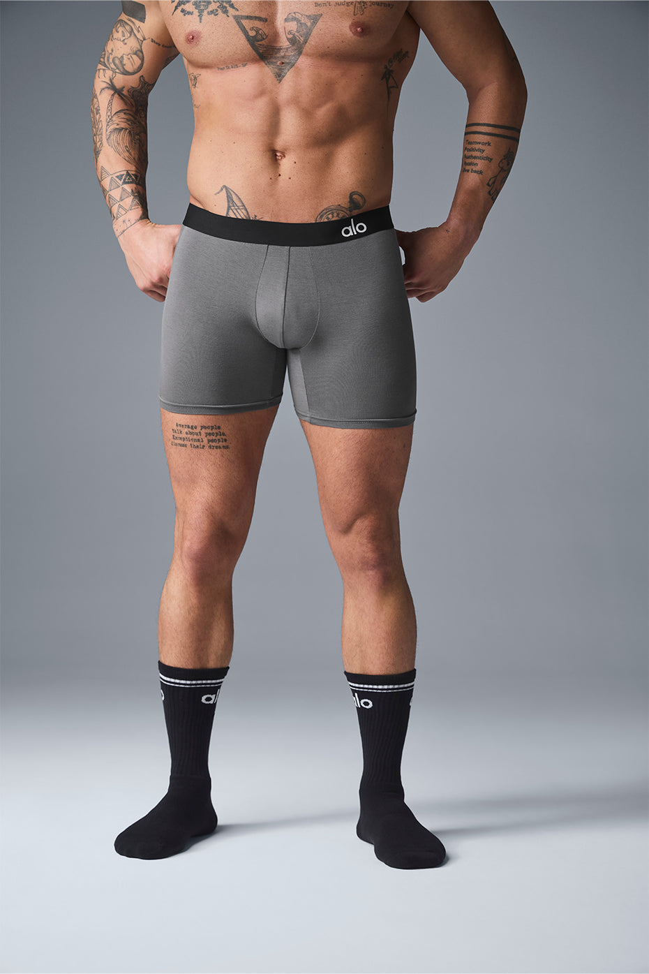 Day and Night Boxer - Grey - Image 4