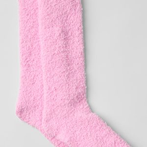 Women's Plush Lush Sock - Sweet Pink