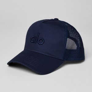 District Trucker Hat - Navy