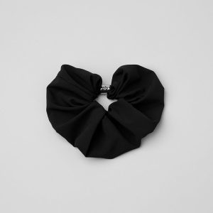 Bead It Oversized Scrunchie - Black
