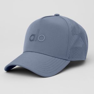 Performance District Trucker Hat - Bluestone