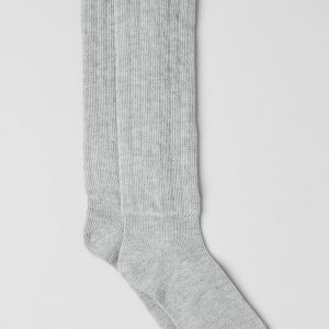 Unisex Scrunch Sock - Athletic Heather Grey