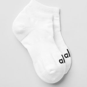 Unisex Street Sock - White/Black