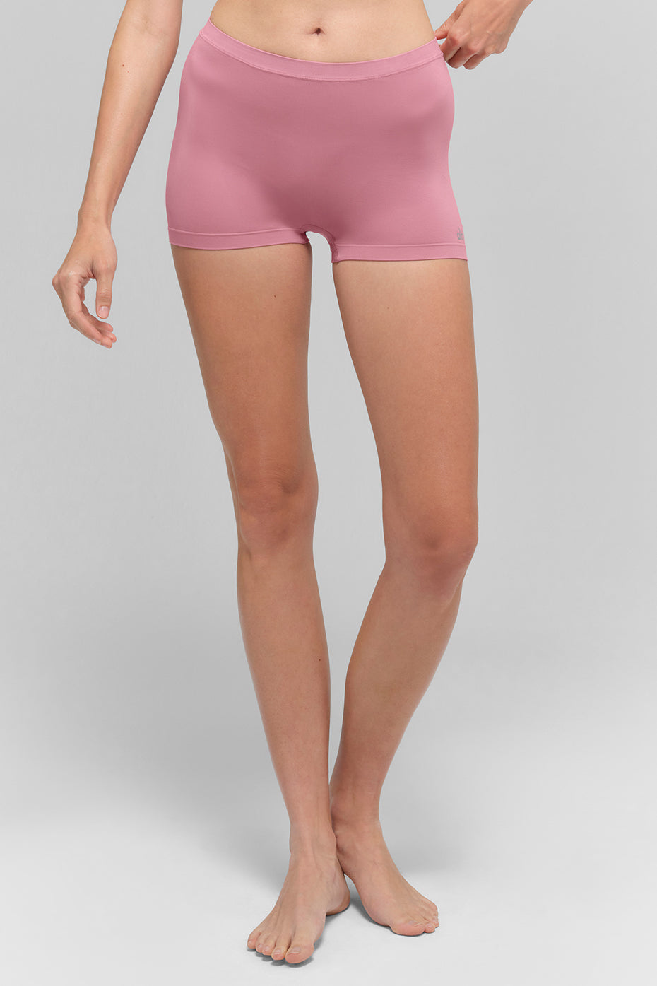 Sheer Glow Boyshort - Pink Wild Rose - Image 4