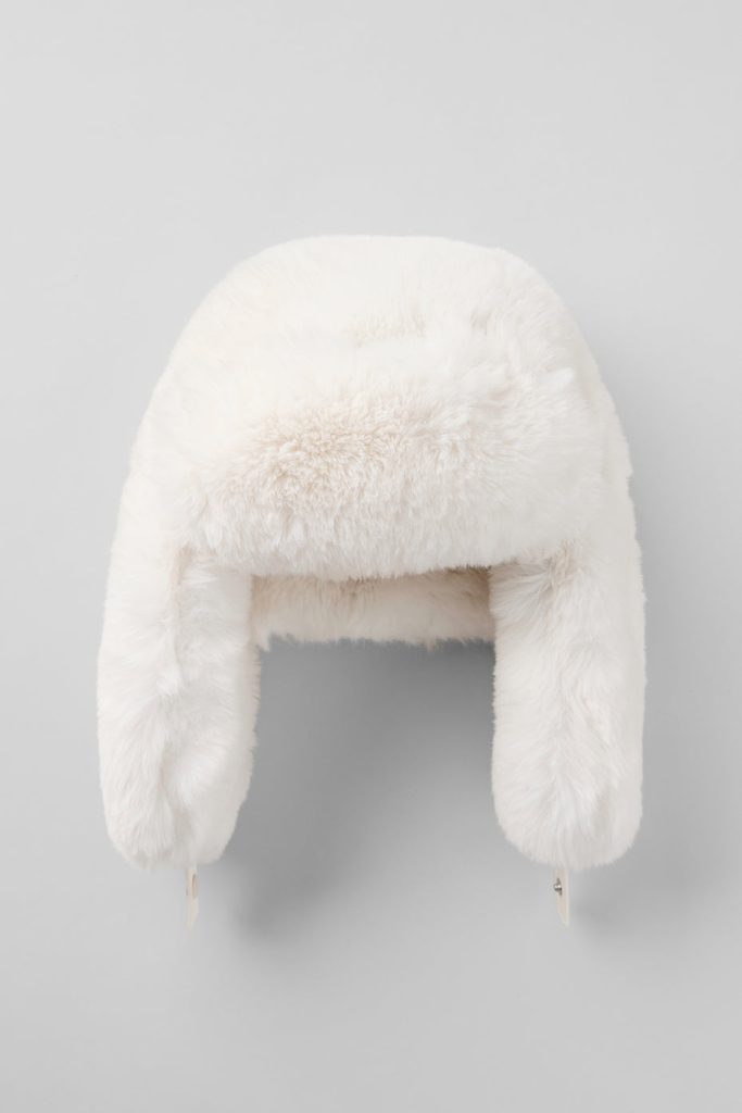 Faux Fur Starstruck Hat - Ivory