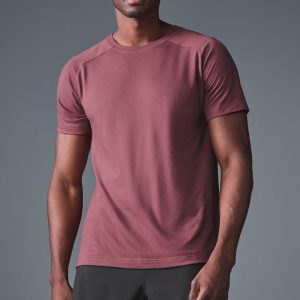 Triumph Raglan Tee - Burgundy Truffle