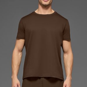 Conquer Reform Crewneck Short Sleeve - Espresso