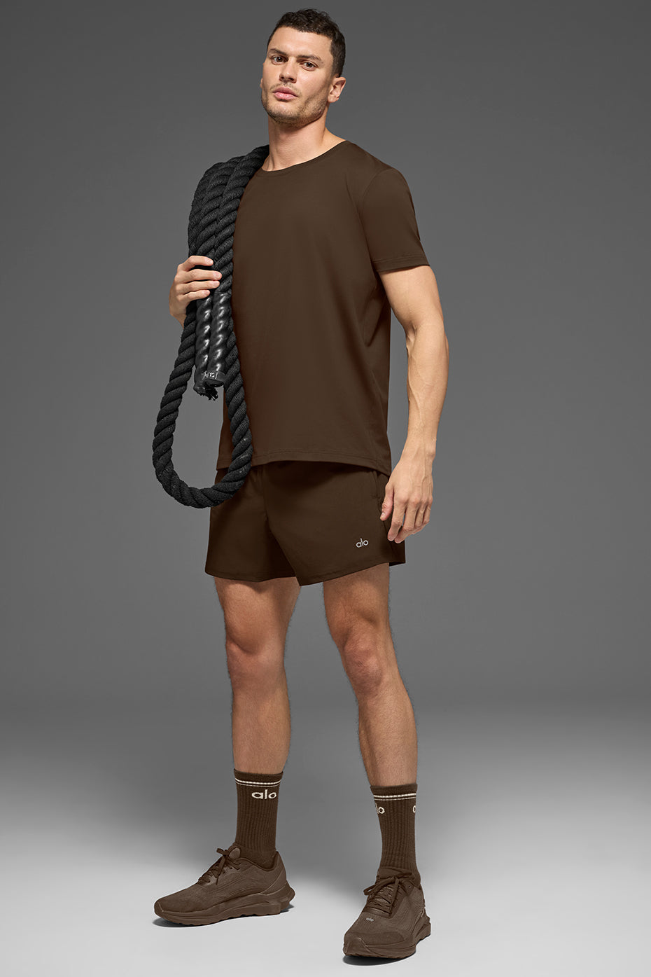 Conquer Reform Crewneck Short Sleeve - Espresso - Image 4