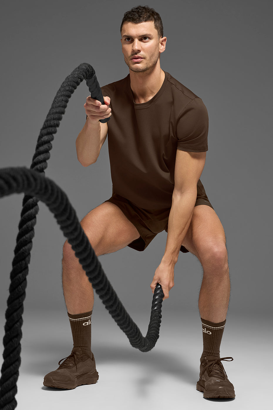 Conquer Reform Crewneck Short Sleeve - Espresso - Image 5