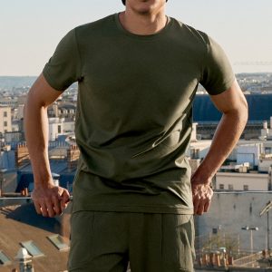 Conquer Reform Crewneck Short Sleeve - Green Olive