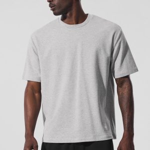 Double Take Short Sleeve - Athletic Heather Grey