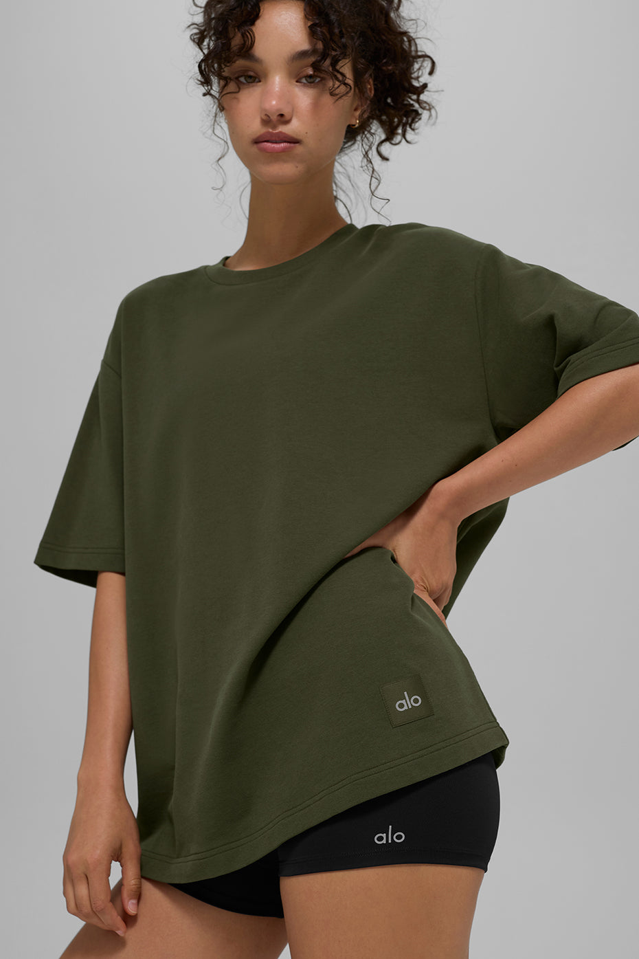 Double Take Short Sleeve - Green Olive - Image 4
