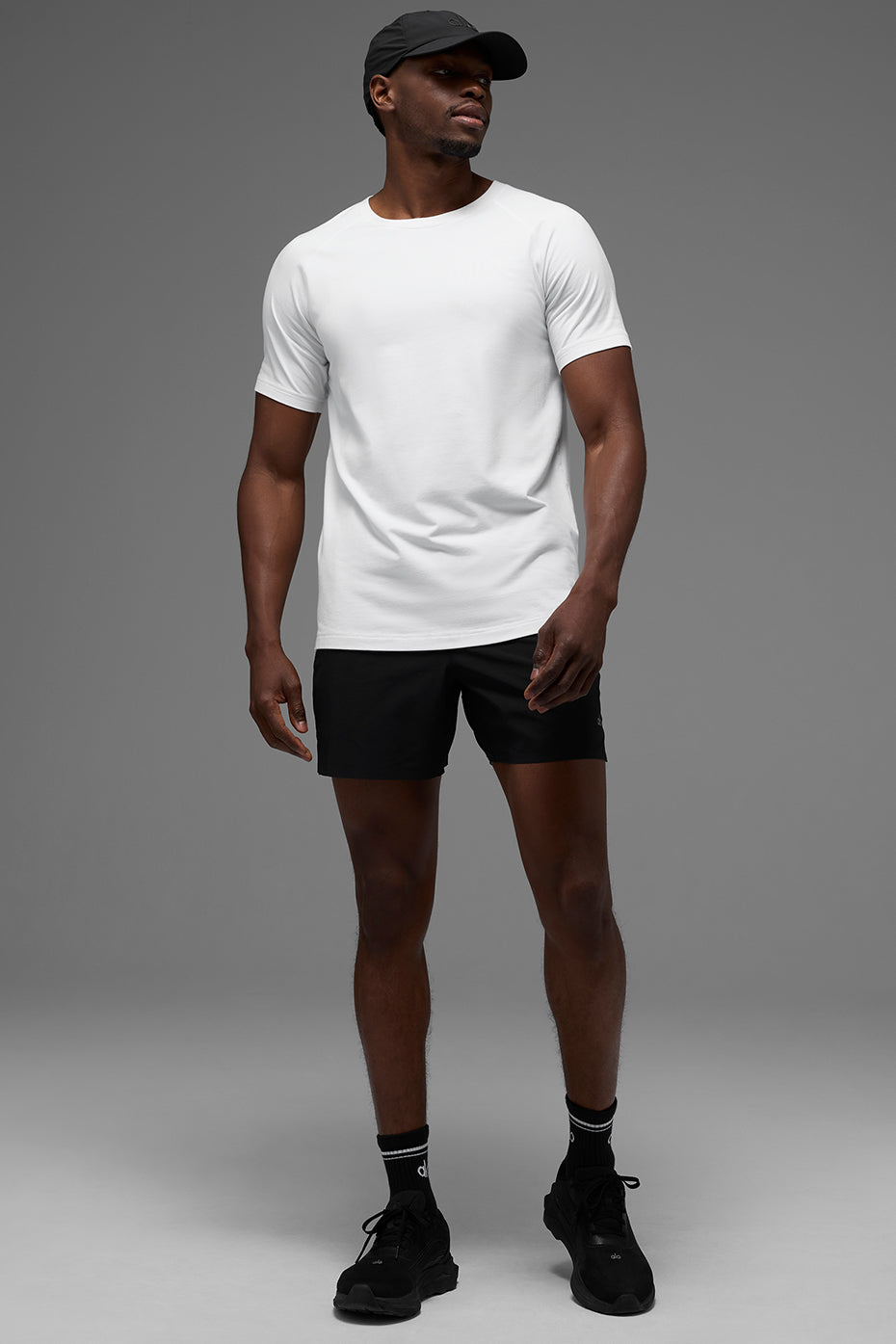 ALO Vapor Crewneck Short Sleeve - White - Image 4
