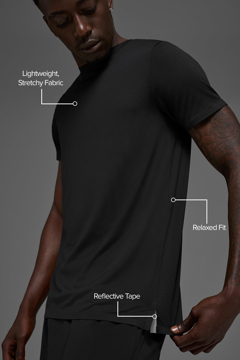 Idol Crewneck Short Sleeve - Black - Image 2