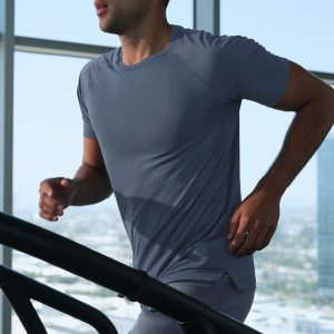 Idol Crewneck Short Sleeve - Bluestone