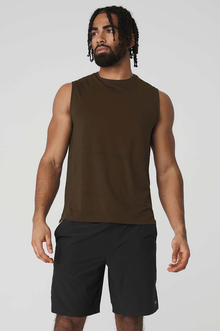 Idol Performance Tank - Espresso