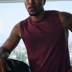 Conquer Muscle Tank - Burgundy