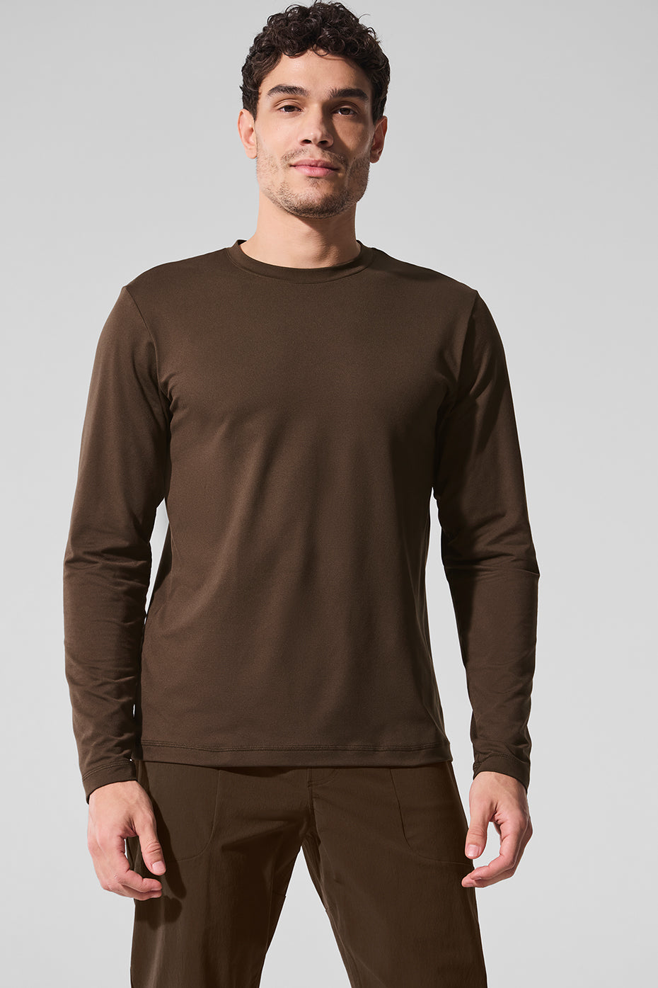 Conquer Reform Crewneck Long Sleeve - Espresso - Image 3