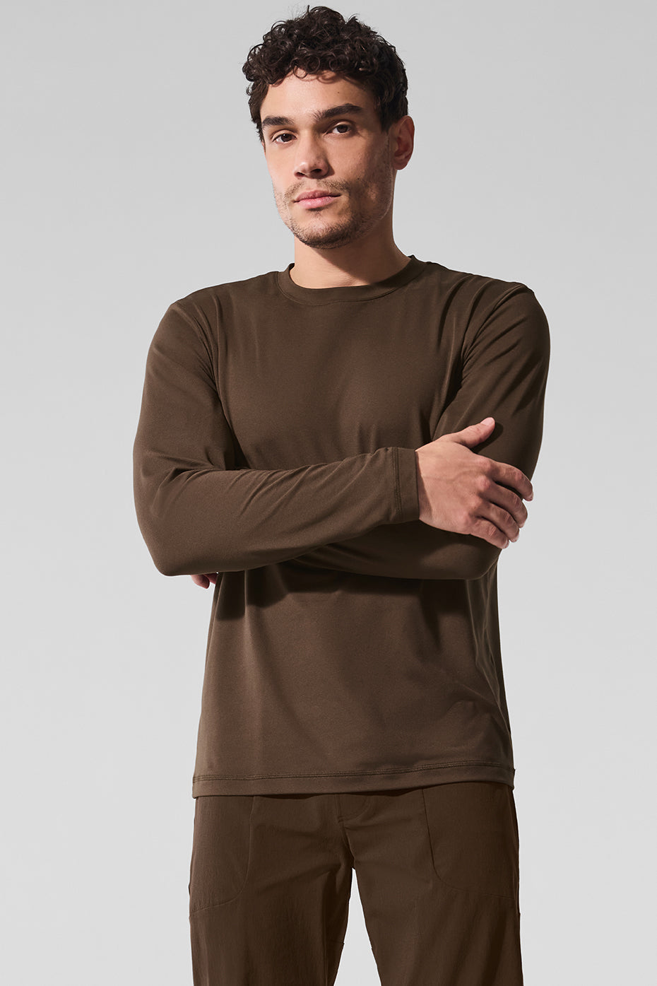 Conquer Reform Crewneck Long Sleeve - Espresso - Image 5