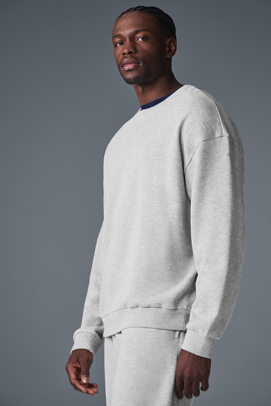 Chill Crew Neck Pullover - Athletic Heather Grey - Image 3