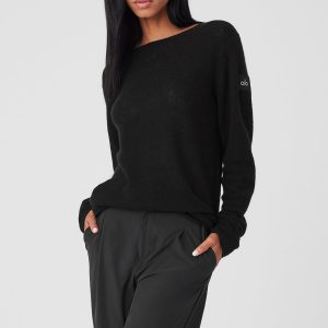 Cashmere Reform Long Sleeve - Black