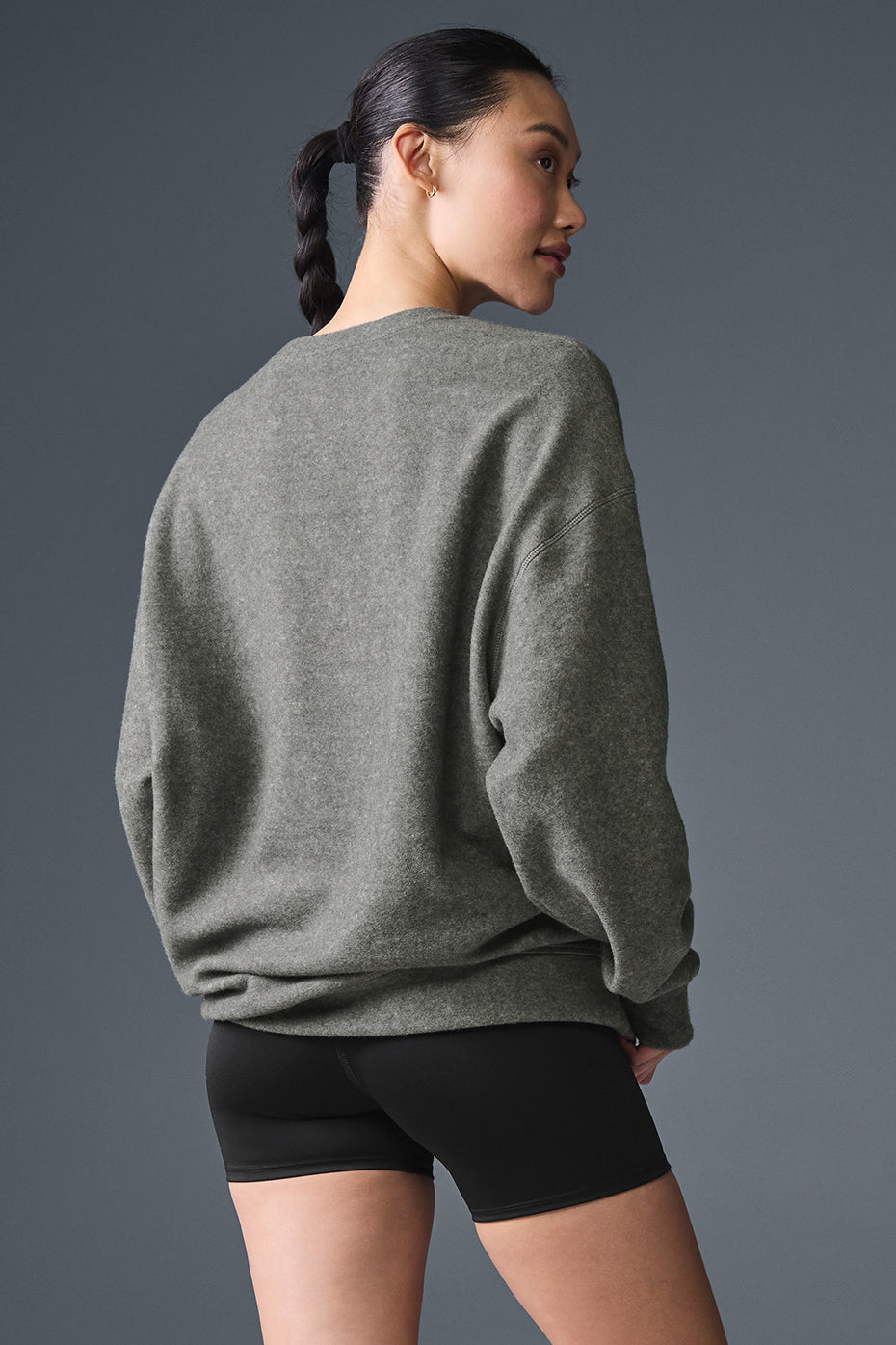 Triumph Restore Crew Neck Sweatshirt - Grey Triblend - Image 2