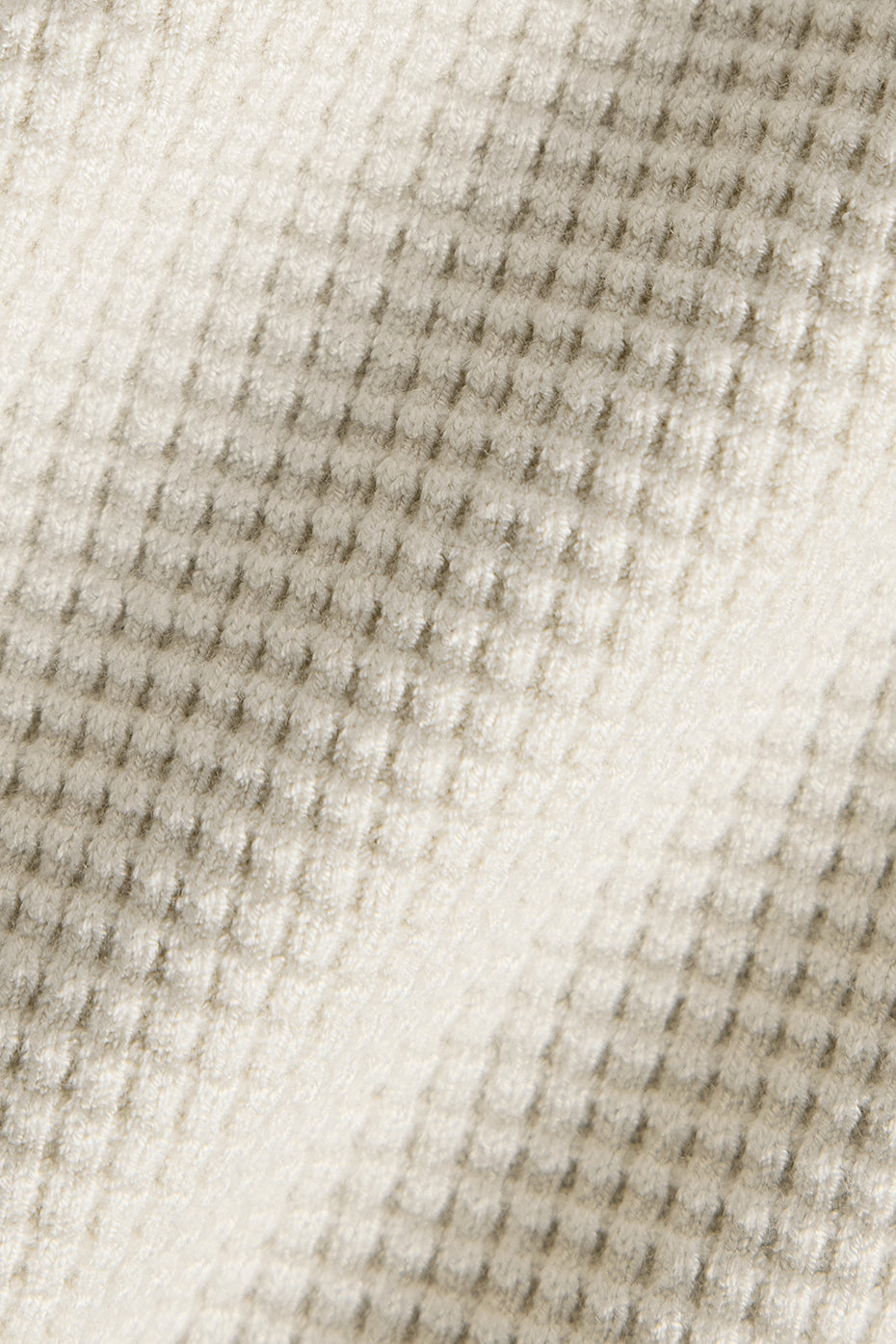 Elevate Waffle Long Sleeve Crew - Bone - Image 5