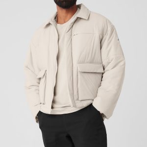 Voyage Utility Cargo Jacket - Bone