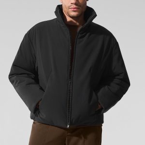 Stretch Woven Notable Jacket - Black