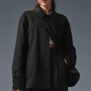Edition Sueded Jacket - Black