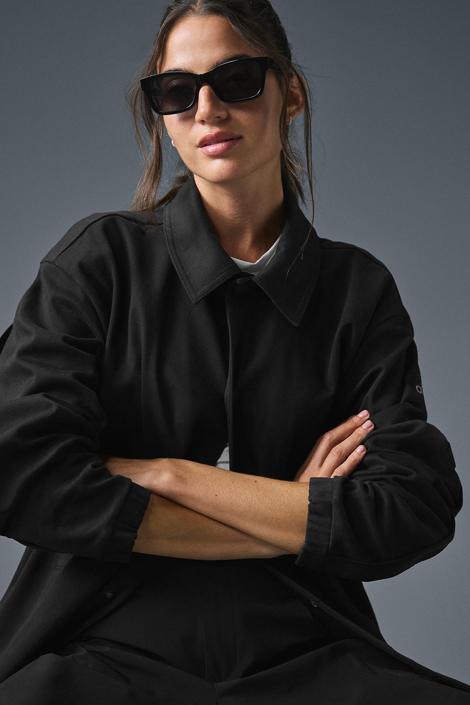 Edition Sueded Jacket - Black - Image 4