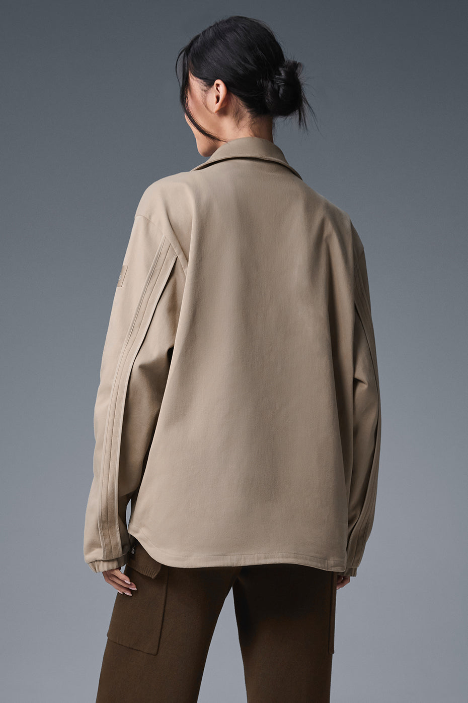 Edition Sueded Jacket - Gravel - Image 2