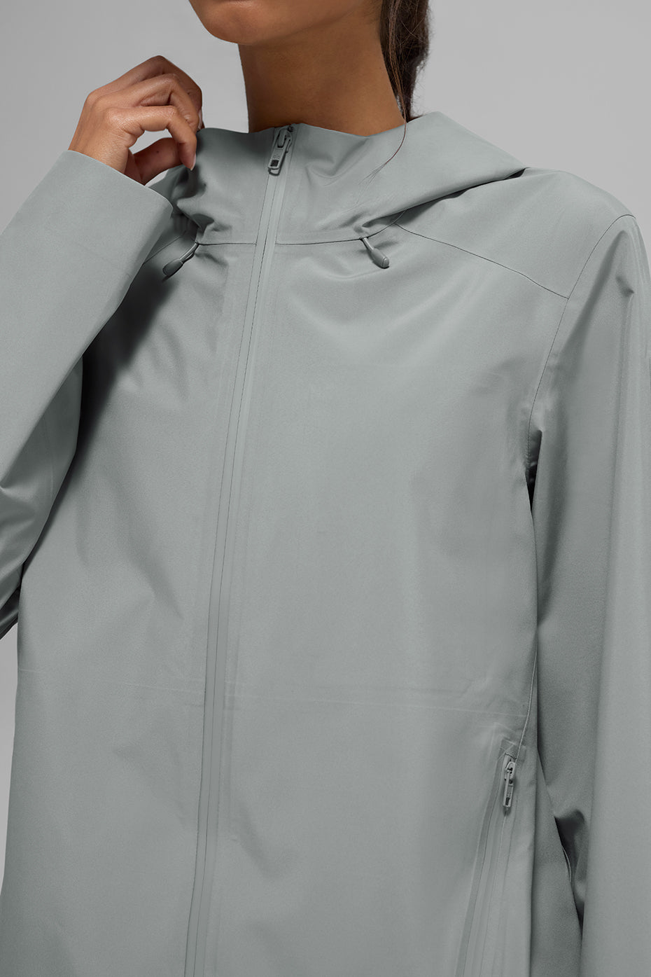 Alpha Shell Jacket - Lunar Grey - Image 2