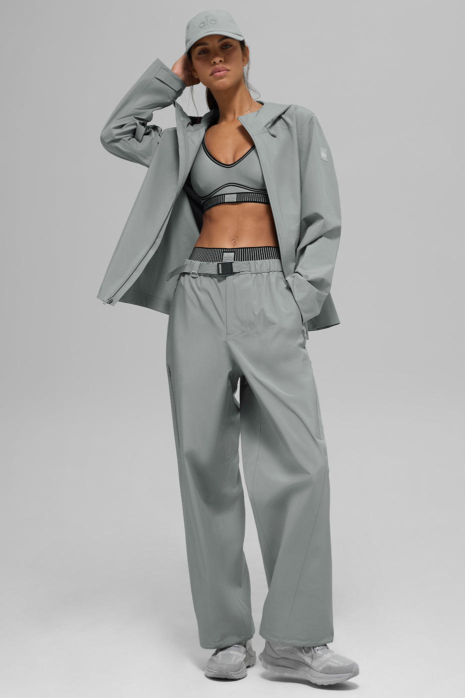 Alpha Shell Jacket - Lunar Grey - Image 5