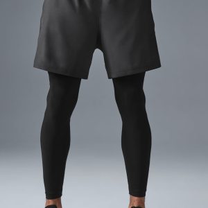 5 Revival 2-in-1 Pant - Anthracite/Black