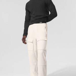 Polar Fleece Ridge Cargo Pants - Ivory