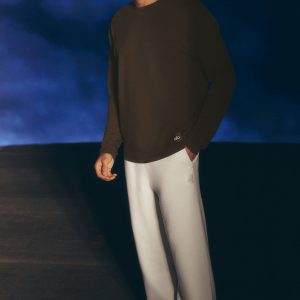 Scholar Straight Leg Sweatpant - Ivory