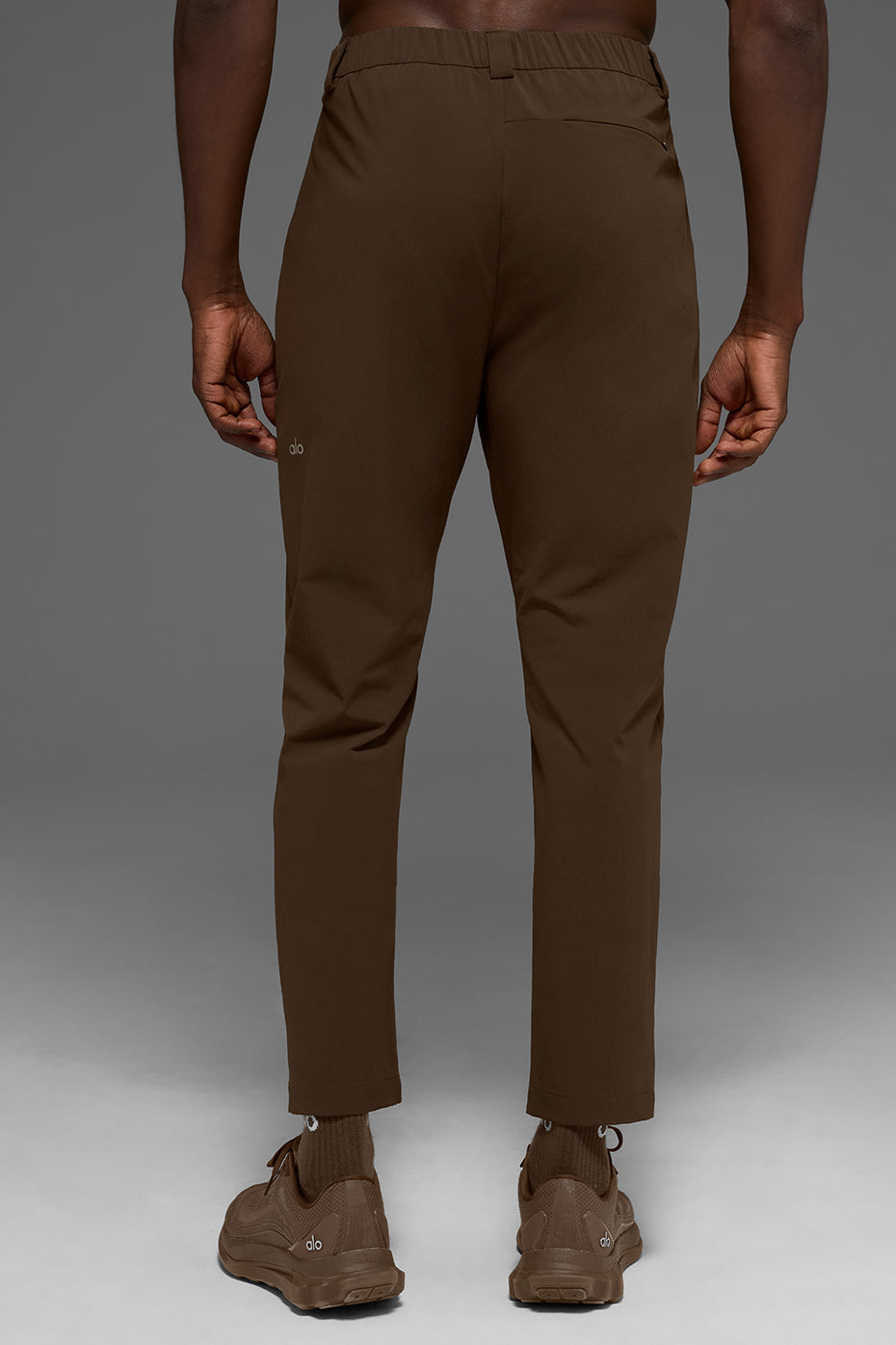 Co-Op Cropped Tech Trouser - Espresso - Image 3