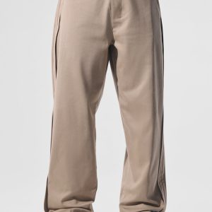 Edition Sueded Straight Leg Pant - Gravel
