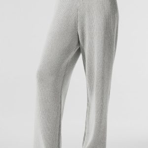 Domain Rib Knit Sweatpant - Athletic Heather Grey