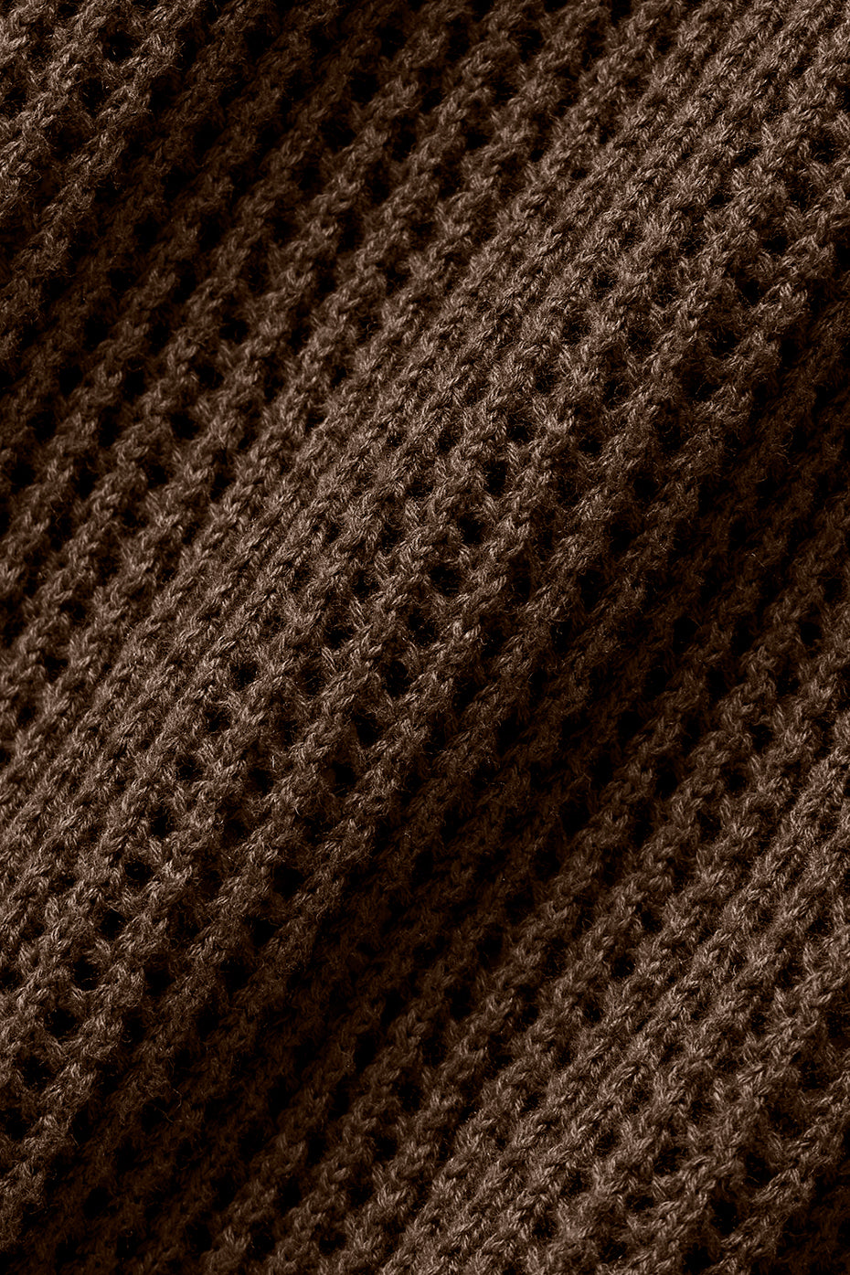 Open-Knit Short - Espresso - Image 5
