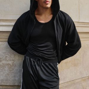 7 Key Mesh Basketball Short - Black