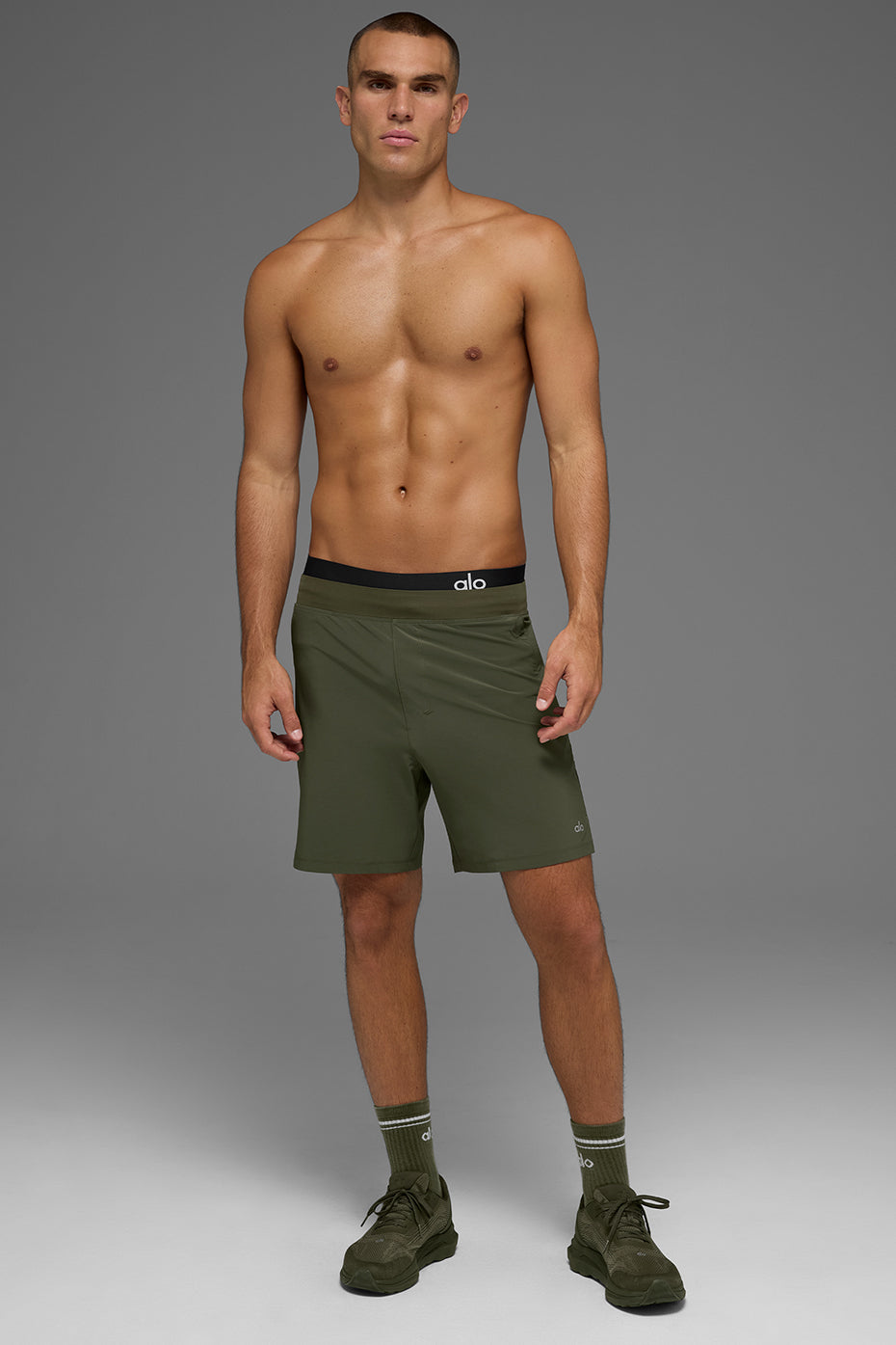 7 Repetition Short - Green Olive - Image 7