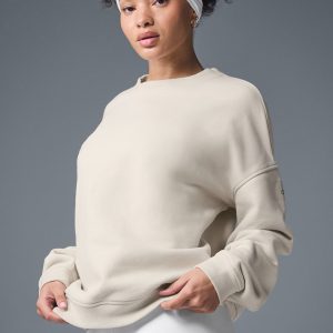 Renown Heavy Weight Crew Neck Pullover - Bone