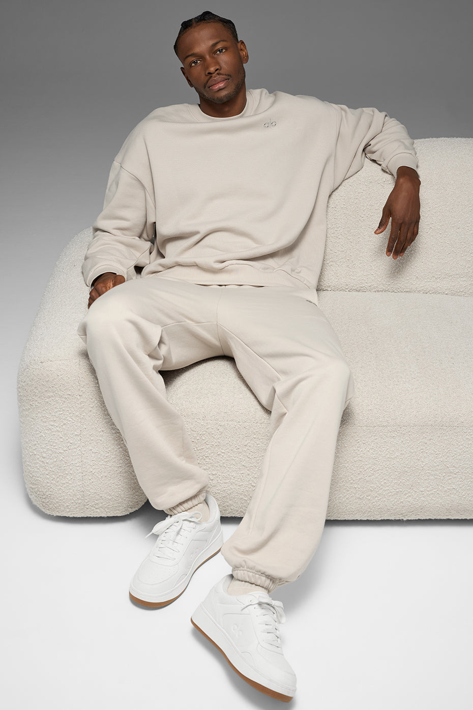 Accolade Crew Neck Pullover - Bone - Image 4