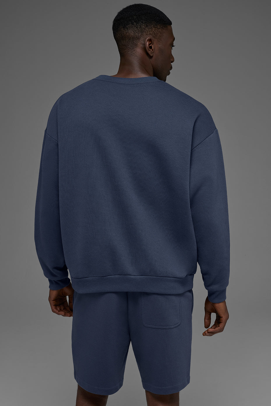 Accolade Crew Neck Pullover - Navy - Image 3