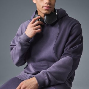Make Waves Hoodie - Italian Plum Tonal