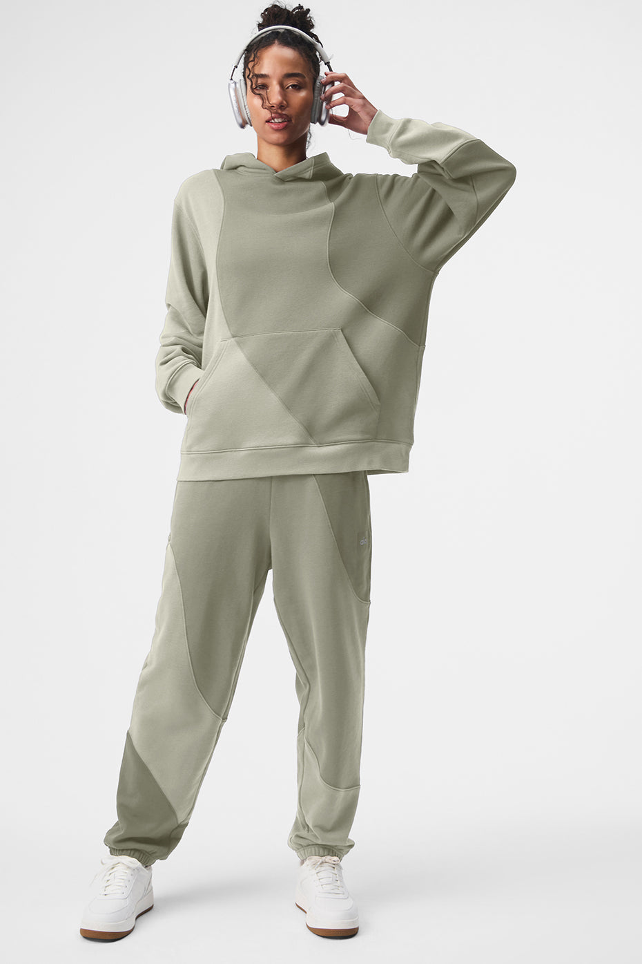 Make Waves Hoodie - Limestone Tonal - Image 3