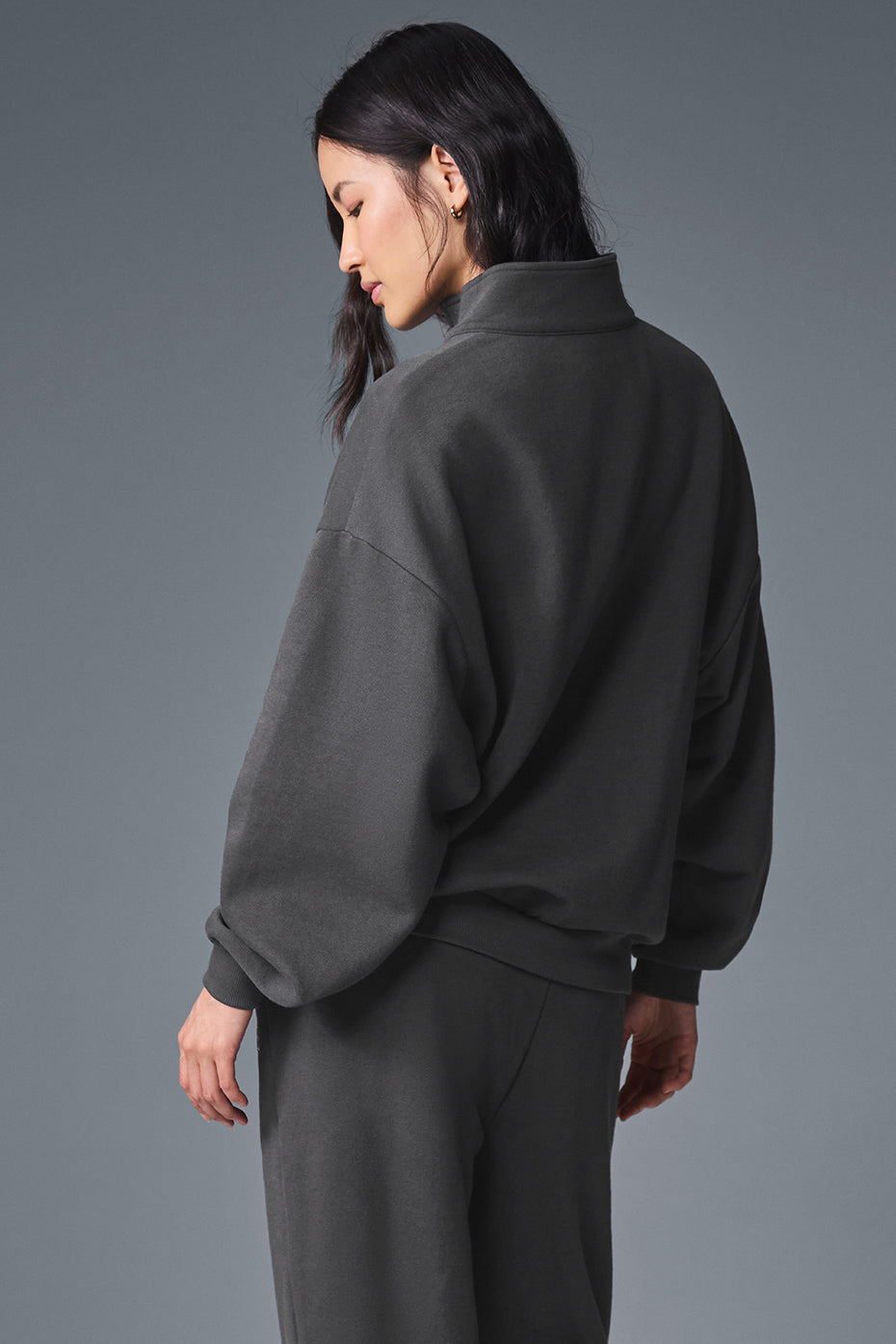 Accolade 1/4 Zip Pullover - Anthracite - Image 3